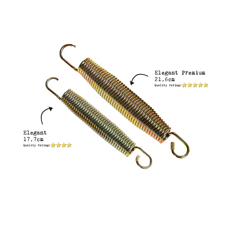 Trampolina ogrodowa naziemna Elegant Premium 214x366 cm zielona