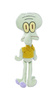 Spongebob Maskotka Skalmar Squidward pluszak 35 cm