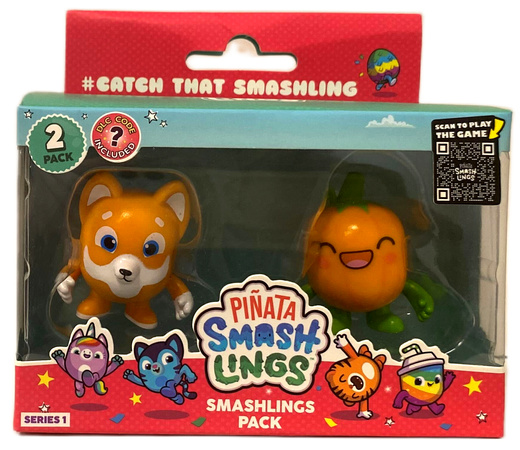 Zestaw Pinata SmashLings 2 losowe figurki stworki Smashlings Pack
