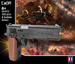 Cada C81012W Klocki Pistolet M1911 + 6 pocisków 332 elementy