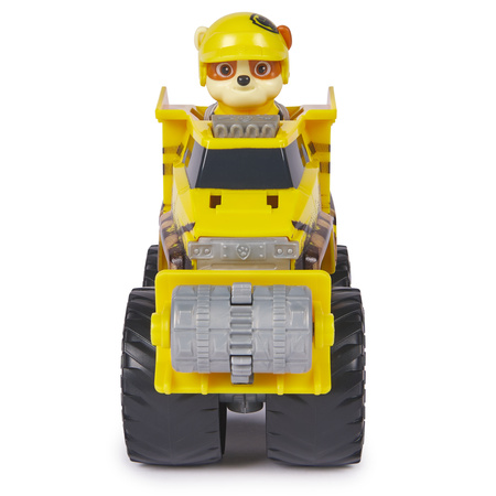 Psi Patrol Rubble Rescue Wheels Terenówka Pojazd Budowlany Z Figurką 6cm Monster Truck Buldożer