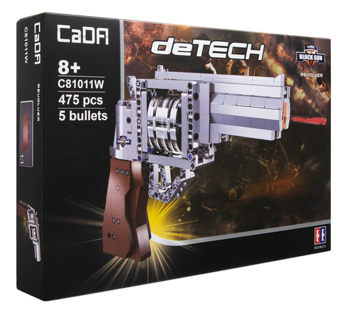 Cada Klocki konstrukcyjne Revolver + 5 pocisków 475 elementów C81011W