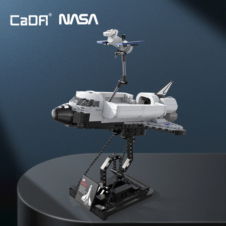 Klocki Konstrukcyjne CaDA NASA wystawa odkrywacz kosmiczny Space Shuttle Discovery 475 elementów