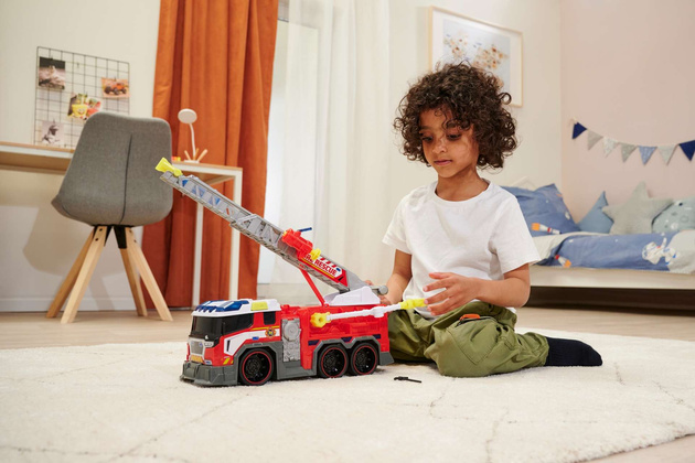 Straż Pożarna Interaktywny wóz Strażacki Fire Fighter Światło Dźwięk