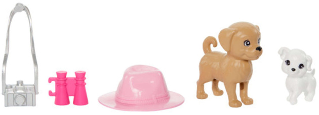 Barbie Zestaw Lalka Kolekcjonerska Barbie and Stacie to the Rescue + pupile i akcesoria