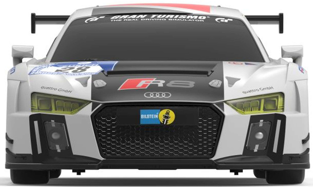 Zdalnie sterowane auto Audi R8 LMS RC biały pojazd sportowy 1:18 Rastar