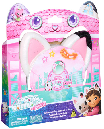 Koci Domek Gabi Uszy Kota Gabby's Dollhouse Interaktywna Opaska na głowę z Uszkami