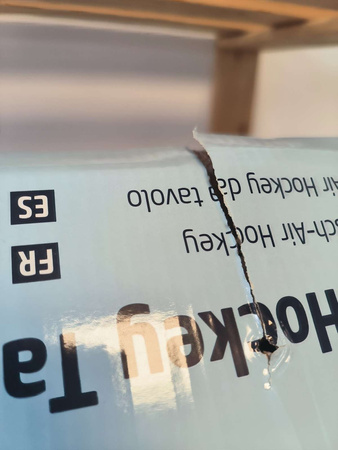 OUTLET Small foot Stół do hokeja powietrznego do gry cymbergaj USZKODZONE OPAKOWANIE