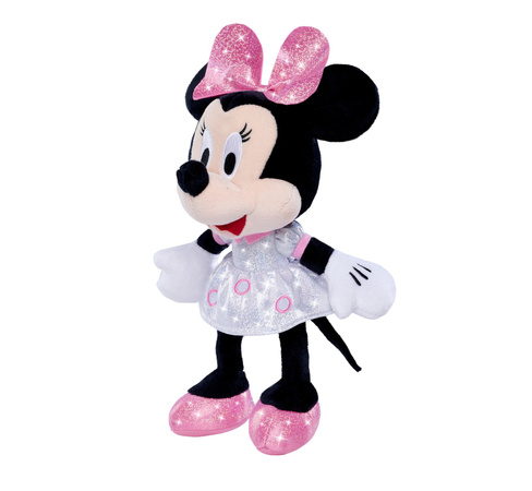 Maskotka Błyszcząca Myszka Minnie 25 cm 100 lecie Disney