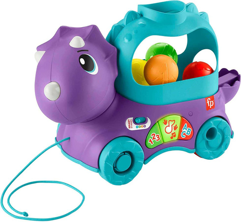 Fisher Price Dinuś Podskakujące Piłeczki