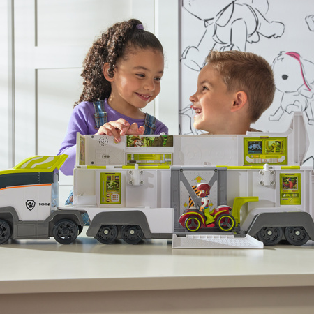 Zestaw ciężarówka Patrolowiec Jungle Patroller z figurką Rydera + quad