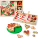 Zestaw Pizza Do Krojenia Na Rzep Zestaw Mały Kucharz Melissa & Doug 36 Akc.