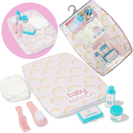 Mata Do Przewijania Dla Lalki Pieluszki + Akcesoria Baby Huggles Casdon