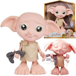 OUTLET Zgredek Harry Potter Interaktywna Figurka Mówiący Domowy Skrzat Dobby 22 Cm 35 Dźwięków Wizarding World USZKODZONE OPAKOWANIE