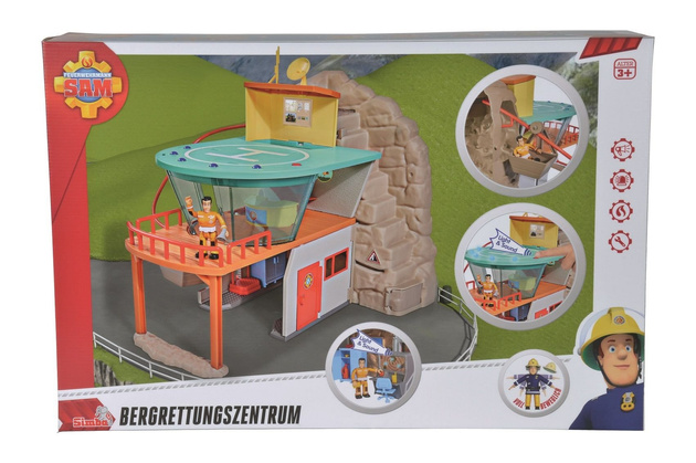 OUTLET Strażak Sam Stacja ratownictwa górskiego Remiza ze światłem i dźwiękiem USZKODZONE OPAKOWANIE