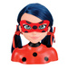 Lalka Głowa do czesania i stylizacji włosów Biedronka Ladybug Miraculous Marinette Deluxe+akcesoria