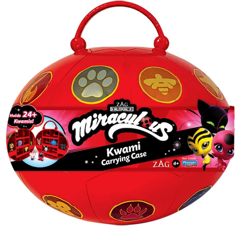 Zestaw Miraculous Biedronka i Czarny Kot kolekcjonerskie opakowanie + 4 figurki kwami