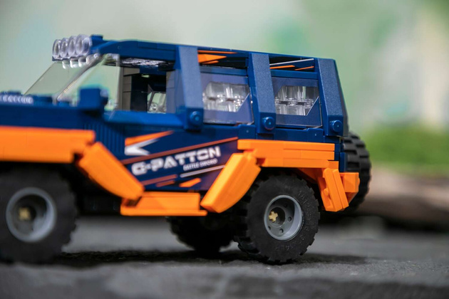 Klocki konstrukcyjne Pantasy Pojazd G-Patton GX 1:24 samochód 21 cm 422 elementy