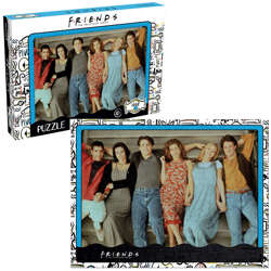 Puzzle Friends Przyjaciele na schodach 1000 elementów 68,3 x 48 cm 10+ Winning Moves