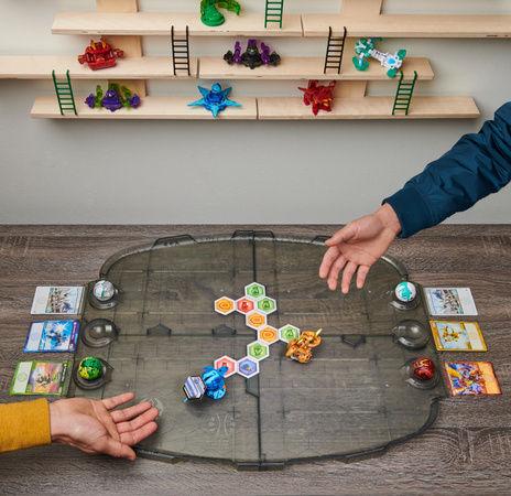 Bakugan Battle Matrix Arena Walk Geogan Rising + figurka i karty