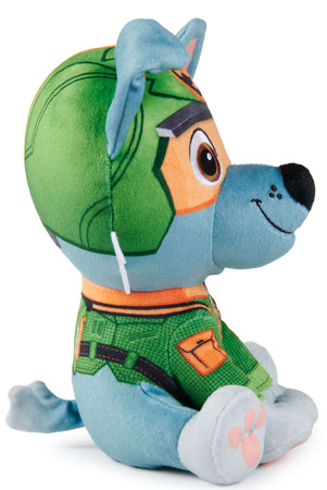 Psi Patrol Jungle Pups Maskotka Rocky pluszak miękka przytulanka Piesek 18 cm