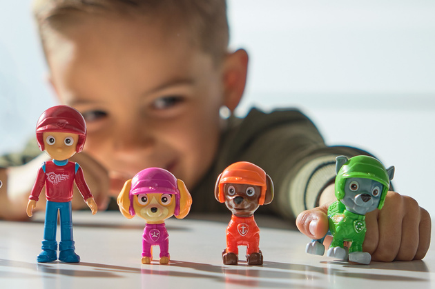 Psi Patrol 7w1 Zestaw Figurek Rescue Wheels Ryder i Szczeniaki