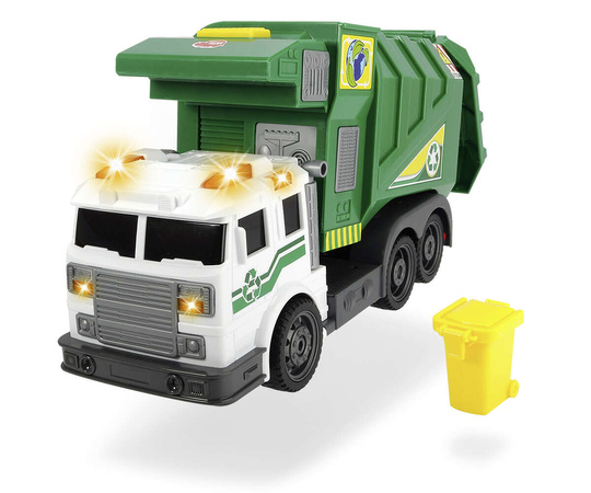 Śmieciarka Interaktywny pojazd City Cleaner Światło Dźwięk 37 cm