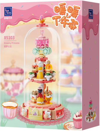 Klocki konstrukcyjne Pantasy Dreamy Princess 258 elementów