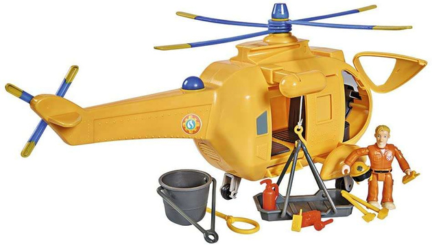 Simba Strażak Sam Helikopter Wallaby II z figurką Sama