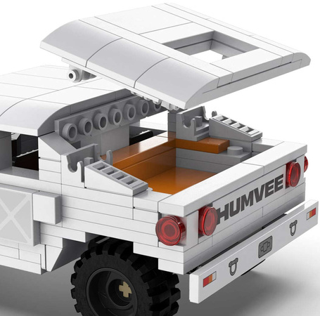 Klocki CaDA zestaw aut Mazda RX-7 FD3S, Toyota AE86 Trueno Initial D, Humvee 674 el.