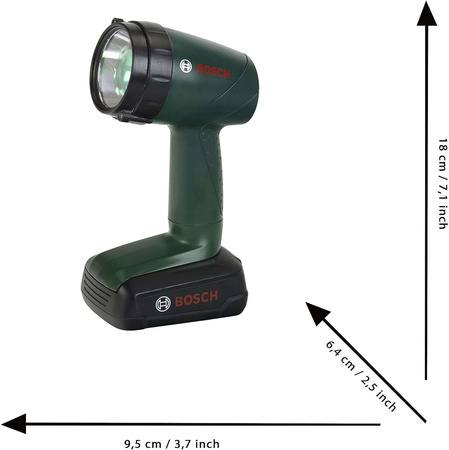 Latarka Lampa przegubowa Bosch 4 kolory Dla dzieci Klein