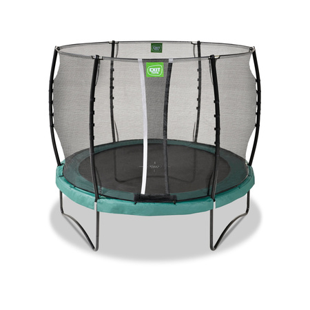 Trampolina ogrodowa z siatką zabezpieczającą Allure Classic 305 cm zielona