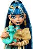 Monster High Cleo de Nile duża lalka 30 cm + akcesoria kobra Straszyceum