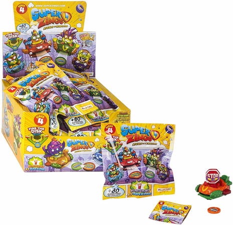 MagicBox Super Zings seria 4 BlasterJet + figurka SuperZings
