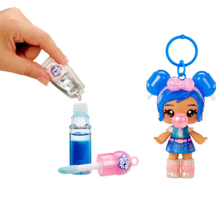 Yummi Land Blow Pop Zestaw Błyszczyk Słodki Zapach i Lalka Breloczek