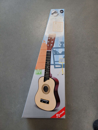 OUTLET Small Foot drewniana Gitara klasyczna dla dzieci 6 strun WADLIWA