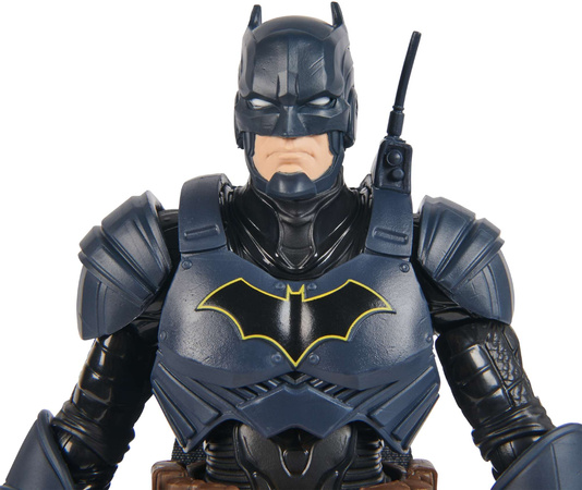 DC Comics Batman duża figurka lalka mroczny rycerz 30 cm + akcesoria 17 elementów