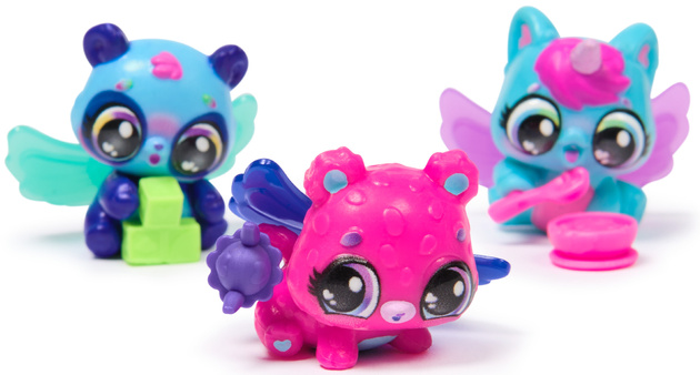 Hatchimals Alive! Neon Rainbow 5 figurek w jajkach i 11 akcesoriów