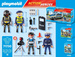 Playmobil Action Heroes Zestaw Figurek Policjantów 35 elementów