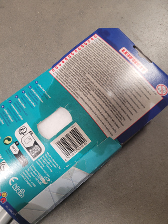 OUTLET Mop Płaski Do Sprzątania Leifheit Dla Dzieci Klein 56 Cm USZKODZONE OPAKOWANIE