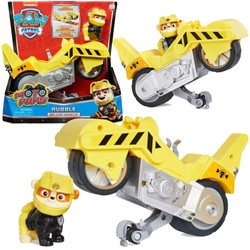 OUTLET Psi Patrol 2w1 Rubble Deluxe Moto Pups Motopieski Żółty Motocykl Motor Pojazd + figurka PRODUKT PO ZWROCIE