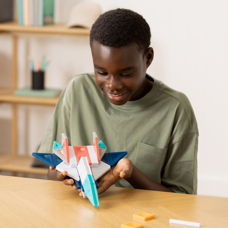 CONNETIX Pro Constructor Set Kreatywne klocki magnetyczne 70 elementów