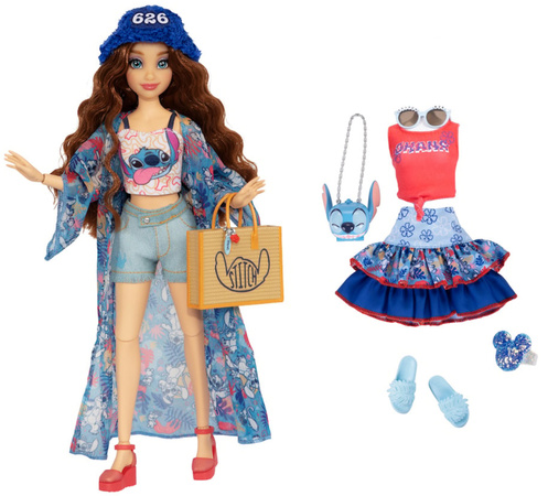 Disney ILY 4ever modna lalka z motywem Stitch i zestawem akcesoriów 30 cm