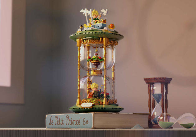 Klocki konstrukcyjne Pantasy Mały Książę Klepsydra 666 elementów