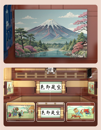 Klocki Konstrukcyjne CaDA Budynek łaźnia Sento w japońskim stylu światło LED 1249 elementów C66012W