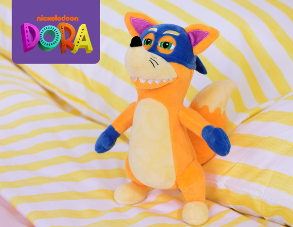 Dora Poznaje Świat Maskotka Rabuś pluszak Swiper Przytulanka 20 cm