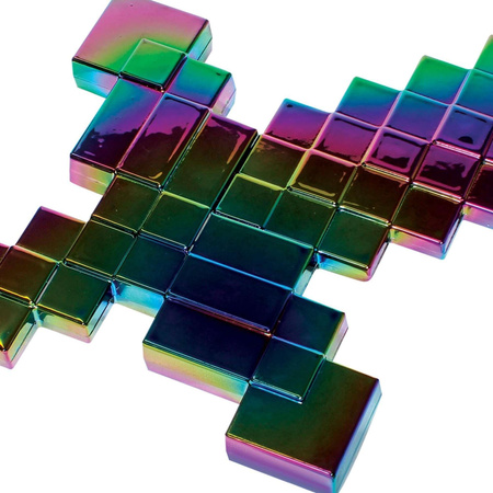 Minecraft Kostium Strój karnawałowy Ender Dragon Przebranie Smok Kresu 110-122 cm 4-6 lat + Netherytowy miecz 51 cm