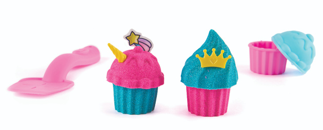 Piasek Kinetyczny Cukiernia Jednorożca Piekarnia Unicorn Bake Shoppekinetic Sand 453g + Akces.