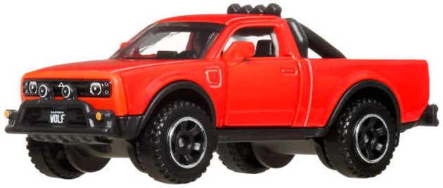 Matchbox Moving Parts auto Alpha Wolf Electric Truck Czerwony Samochód