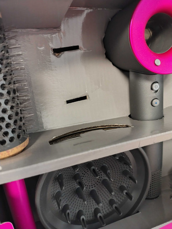 OUTLET Zestaw fryzjerski Dyson Supersonic do stylizacji włosów z suszarką dla dzieci Casdon USZKODZONE OPAKOWANIE